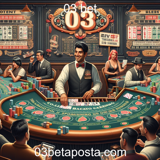 A Emoção dos Jogos 'Ao Vivo' na 03 Bet: Uma Nova Era de Apostas Online